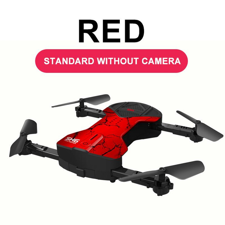 SHRC SH6 Mini Drone With Camera Foldable RC Drones 2.4G 4CH Quadcopter One Key Return Wifi FPV Dron Altitude Hold RC Helicopter