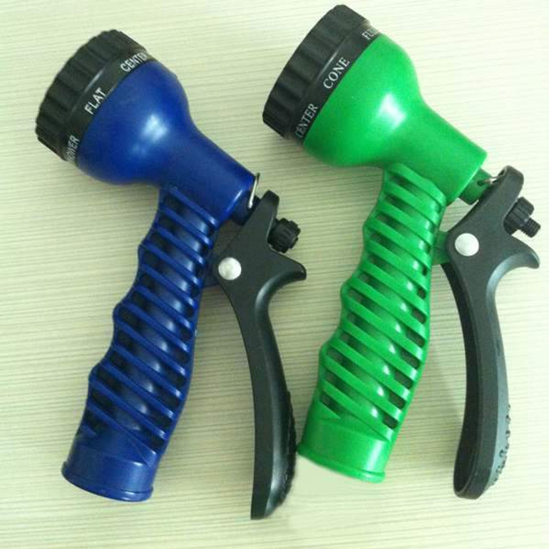 Hot Selling Garden Yard Water Hose Spray Sprayer Sprinkler Nozzle Head Adjust 7 Pattern Car Washing Tool