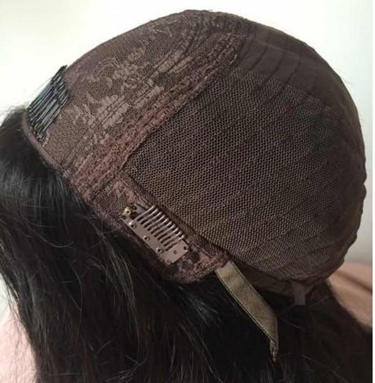 Finest European virgin hair slight wave jewish wig , silk top kosher wig Best Sheitels free shipping