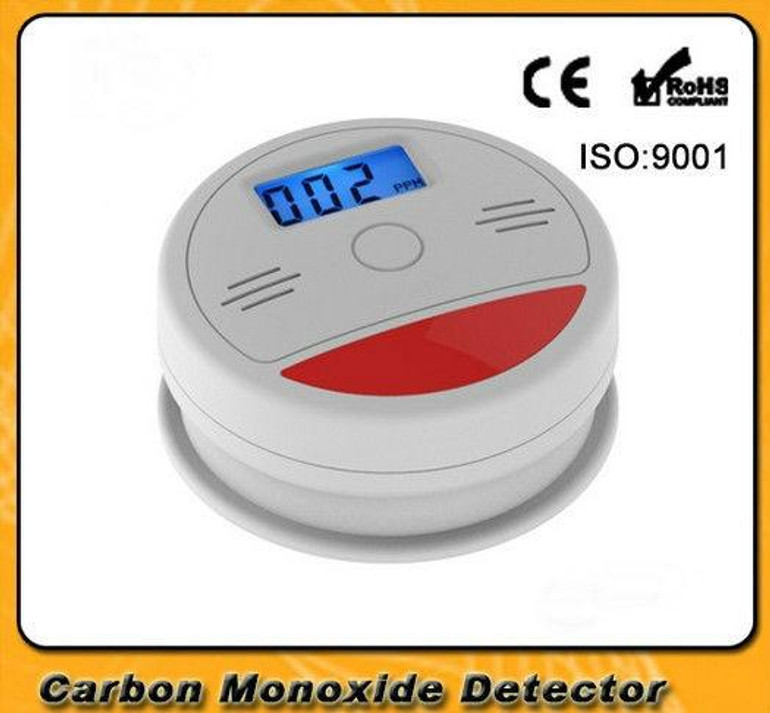 FDL LCD Independent CO Gas Sensor Carbon Monoxide Poisoning Alarm Detector Wireless Poisonous Gas Leak Detector CO Detector