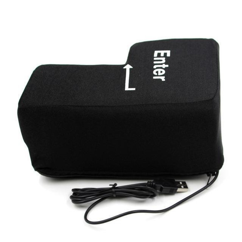 Big Enter Anti Stress Relief Supersized Enter Key Unbreakable Relax USB Pillow Stress Reliever Supersized Pillows