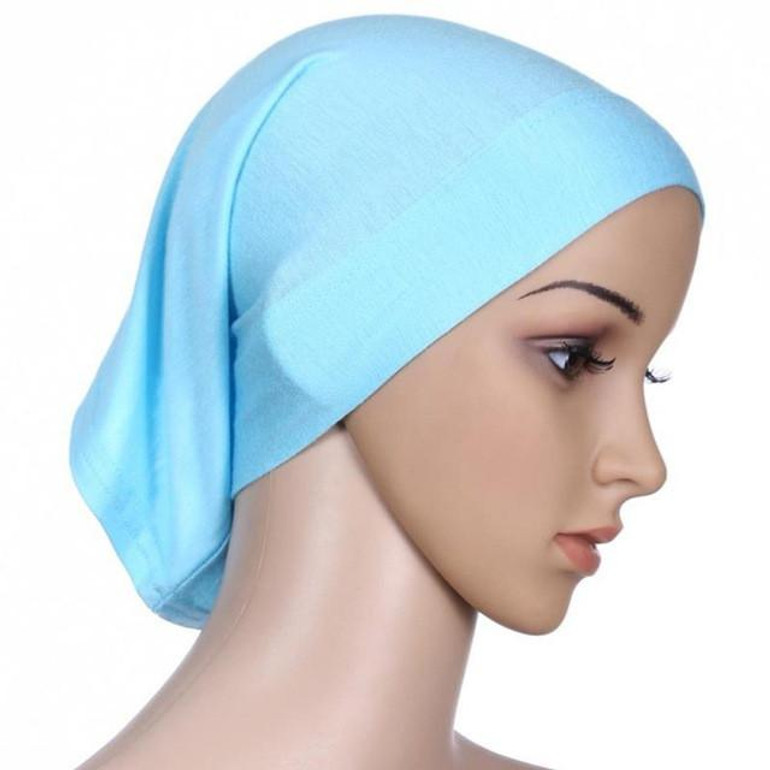 Under Scarf Hijab Tube Bonnet Cap Bone Islamic Women's Head Cover New Arrival