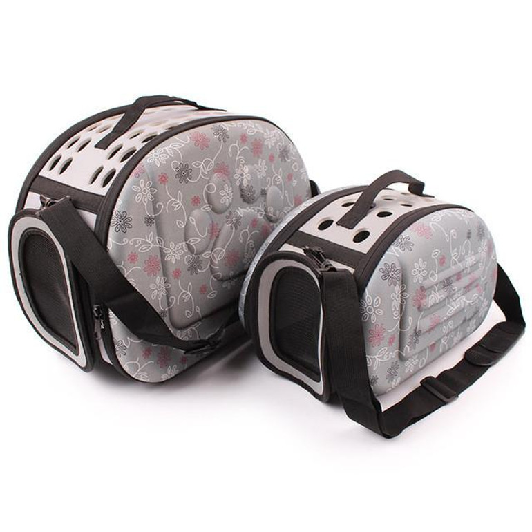 High Quality Pet Dogs and Cats Travel Bag Soft EVA Portable Foldable Pet Bag Two Sizes Breathable Outdoor Carrier Pet Bag