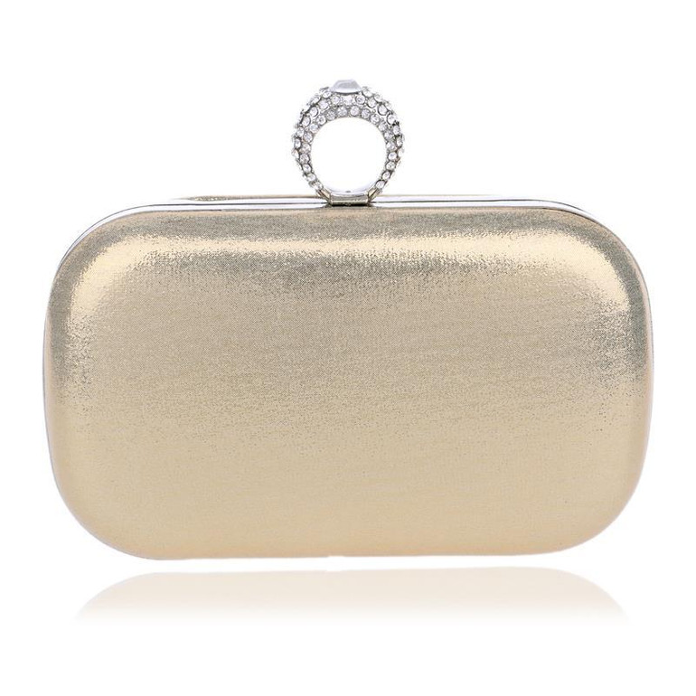 NEW Rings Diamonds Leather Women Handbags Clutch Purse Evening Bags With Chain Shoulder Messenger Bags