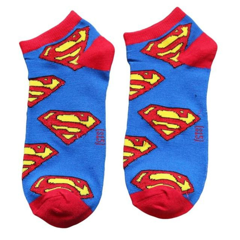 New Retro Harajuku Socks Super Hero Character Pattern Socks Ankle Short Socks For Women Men 2016