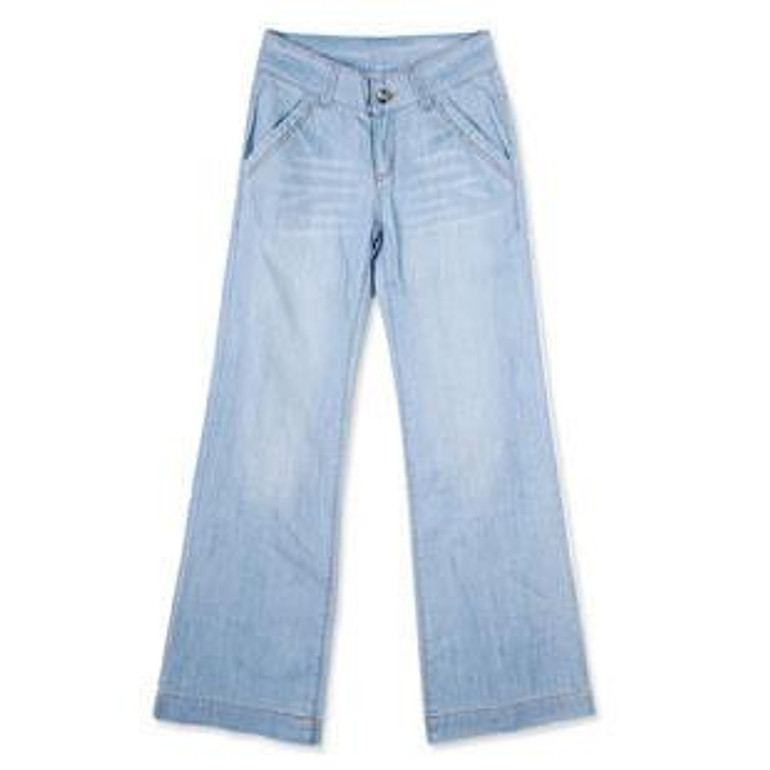 2017 New Wholesale Woman Wide Leg Washed Jeans Flare Pants Women Bell-bottom Trousers for Women Jeans Flare
