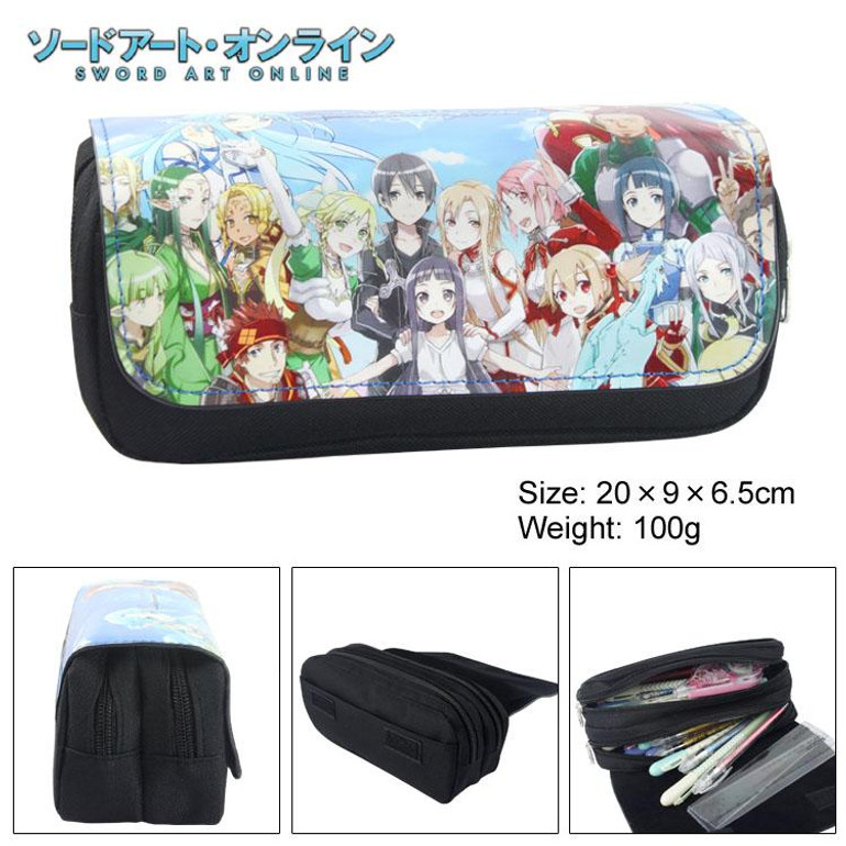 We Bare Bears Anime Purpose Cosmetic Bags Cases Stationery bags Zipper Student Pencil Case Bag/Office School Supplies