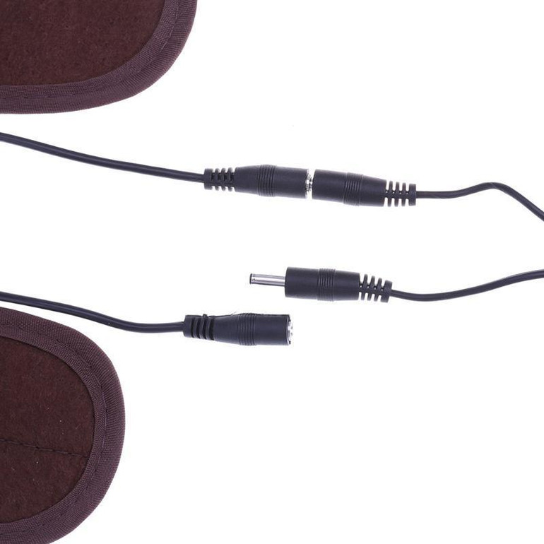 USB Electric Heated Insoles Soles Winter Plush Fur Heating for Men Women Shoes Boots Keep Feet Warm and Comfortable