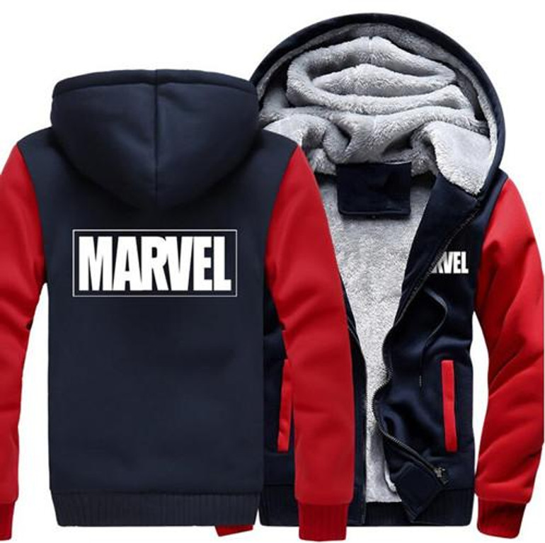 USA size Men Women Marvel Zipper Jacket Sweatshirts Thicken Hoodie Coat Clothing Casual USA size Men Women Marvel Zipper Jacket Sweatshirts Thicken Hoodie Coat Clothing Casual