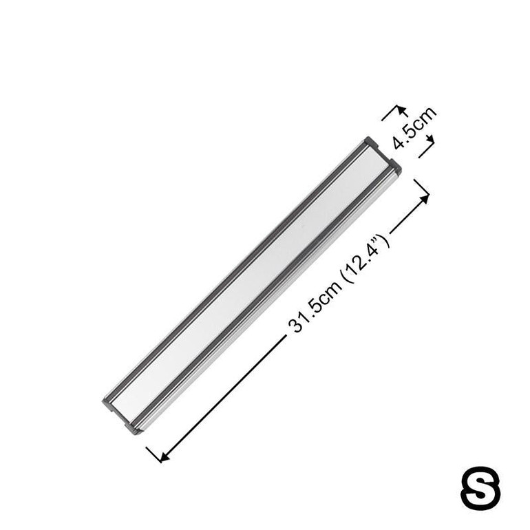 Upspirit Aluminum Magnetic Strip Wall Knife Holder for Magnetic knives Kitchen Bar Knife Storage Block Save Space Kitchen Tools
