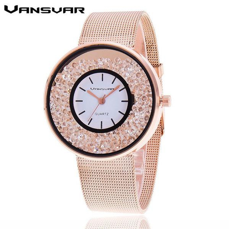Hot Fashion Stainless Steel Rose Gold & Silver Wrist Wtach Luxury Women Rhinestone Watches Quartz Watch BW1900 Hot Fashion Stainless Steel Rose Gold & Silver Wrist Wtach Luxury Women Rhinestone Watches Quartz Watch BW1900