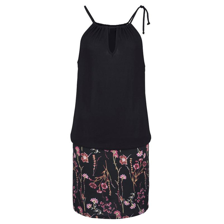 Fashion summer dress 2018 beach dress Womens Casual Sleeveless Retro Print Beach Mini Dress Sexy Party Dress vestido J08#N