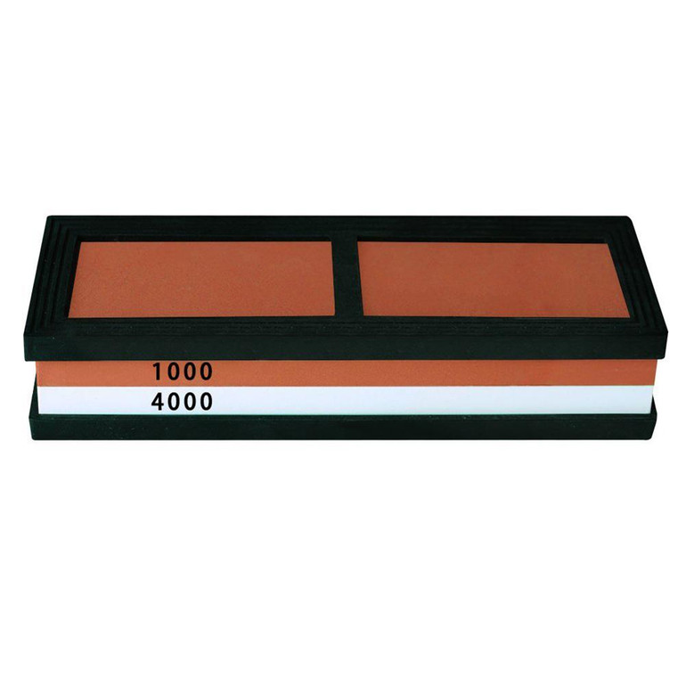 FJS-Dual-sided 3000/8000 Grit Knife Sharpening Stone,Whetstone,Flattening Stone,Water Stone,Sharpener Stone, Corundum Whetston