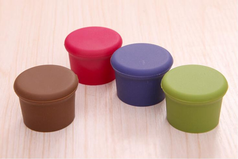 Champagne Stopper Beverage Closures New Arrival Wine Bottle Stopper Silicone Bar Tools Preservation Wine Stoppers Kitchen Wine