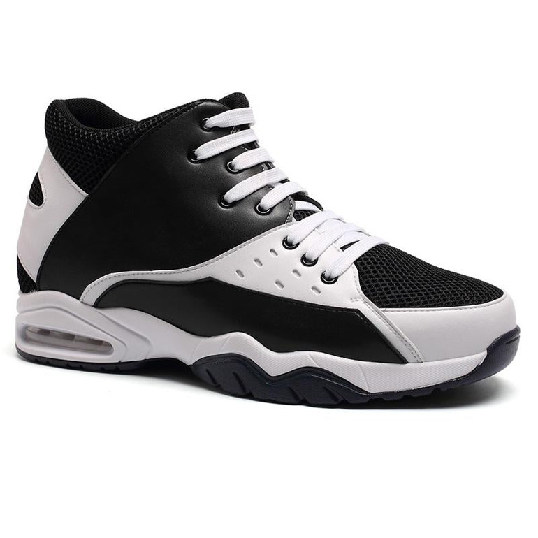 CHAMARIPA New Fashion Height Elevator Shoes Men Increase Height 9.5cm/3.74 inch Shoes for Taller and Confidence
