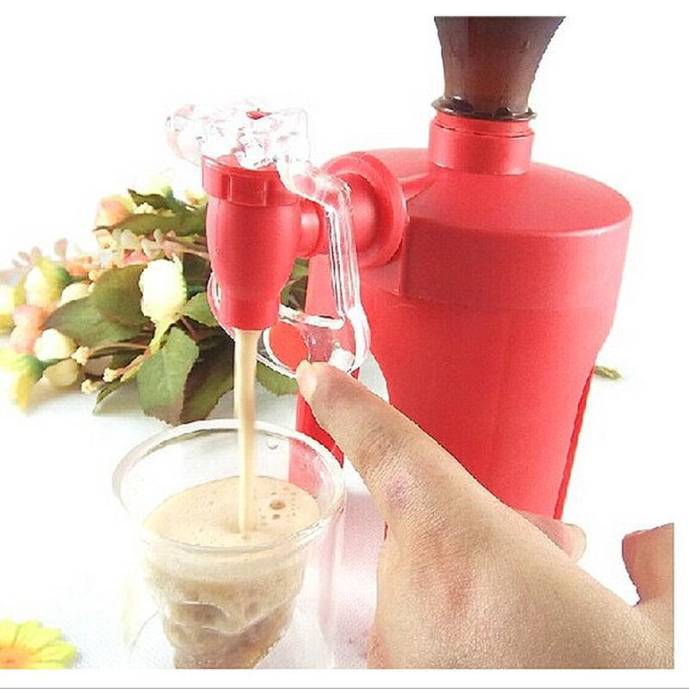 Novetly HouseHold Portable Bar Kitchen Accessories Drinking Dispense Cool Soda Water Coca Coke Fizz Gadget Saver Dispenser