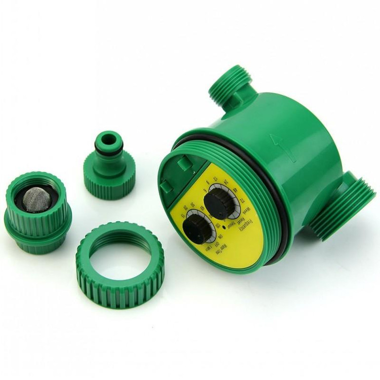 Garden DIY Yard Automatic Irrigation Controller Digital Watering Timer Irrigation Water Time Single Outlet Faucet Hose Bib Timer