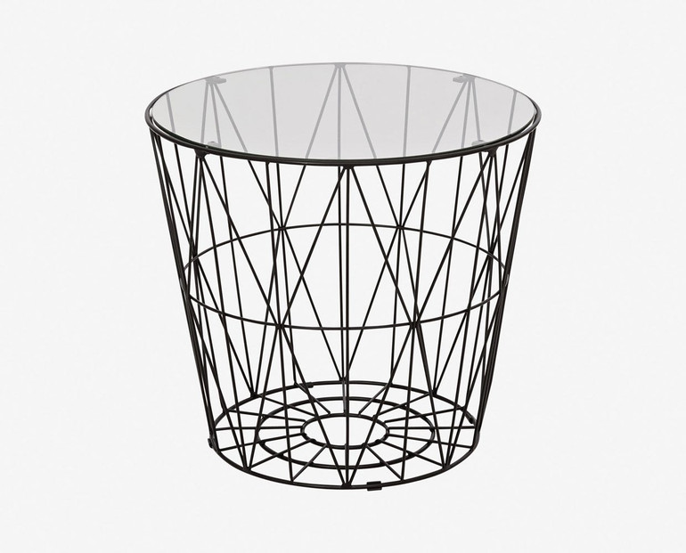 Ikina End Table - Black Ikina End Table - Black