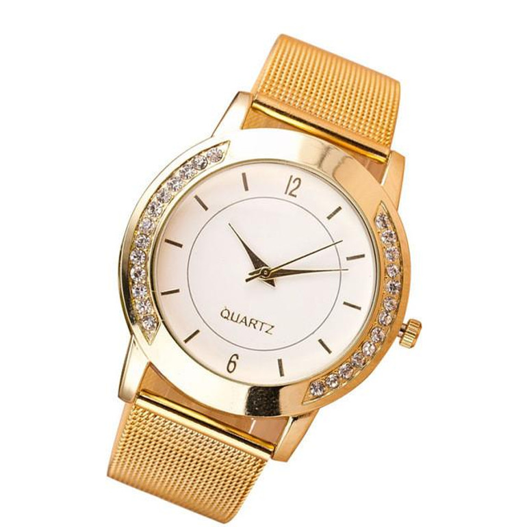 Fashion woman watches 2016 brand luxury Crystal Golden Stainless Steel Watch Women Quartz Wrist Watch Lady Dress Clock &22 Fashion woman watches 2016 brand luxury Crystal Golden Stainless Steel Watch Women Quartz Wrist Watch Lady Dress Clock &22