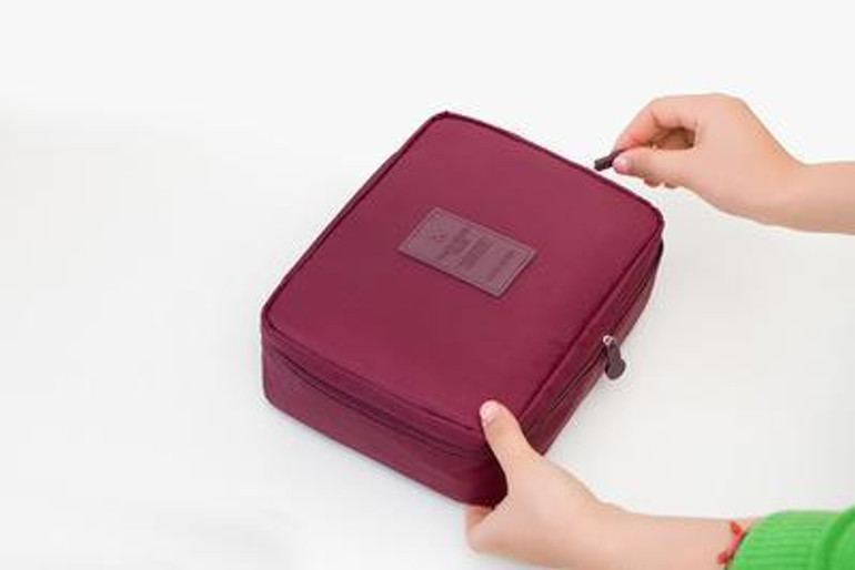 Waterproof Makeup Bag Women's Travel Organizer Cosmetic for Women Large Necessaries Make Up Case Wash Toiletry Multifunction