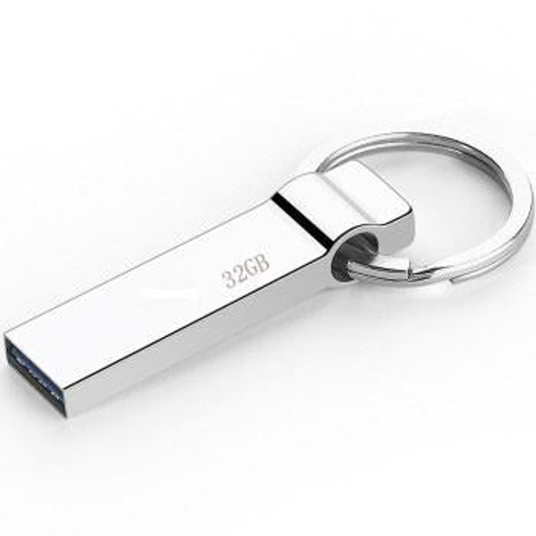 Waterproof Metal 32GB USB Flash Drive  metal pen drive 8GB 16GB 32GB USB stick pendrive flash drive metal usb flash high speed