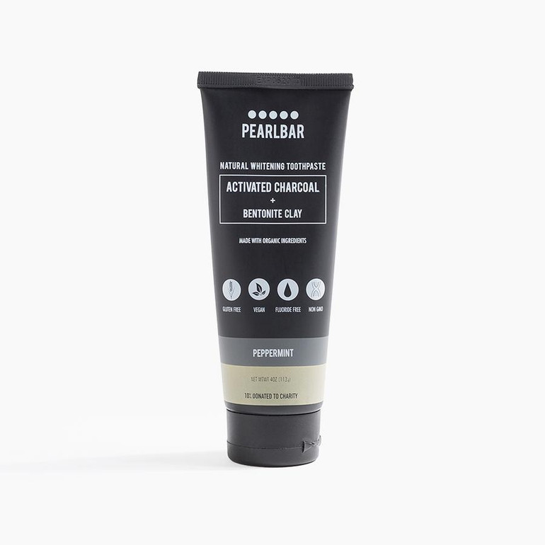 PearlBar Activated Charcoal Natural Whitening Toothpaste