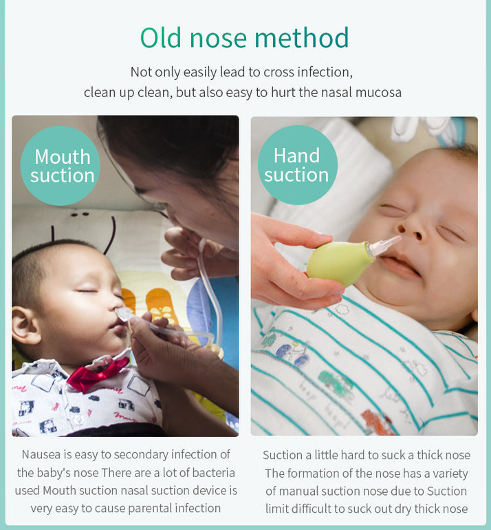 Baby Newborn Nasal Aspirator - Electric Nose Cleaner
