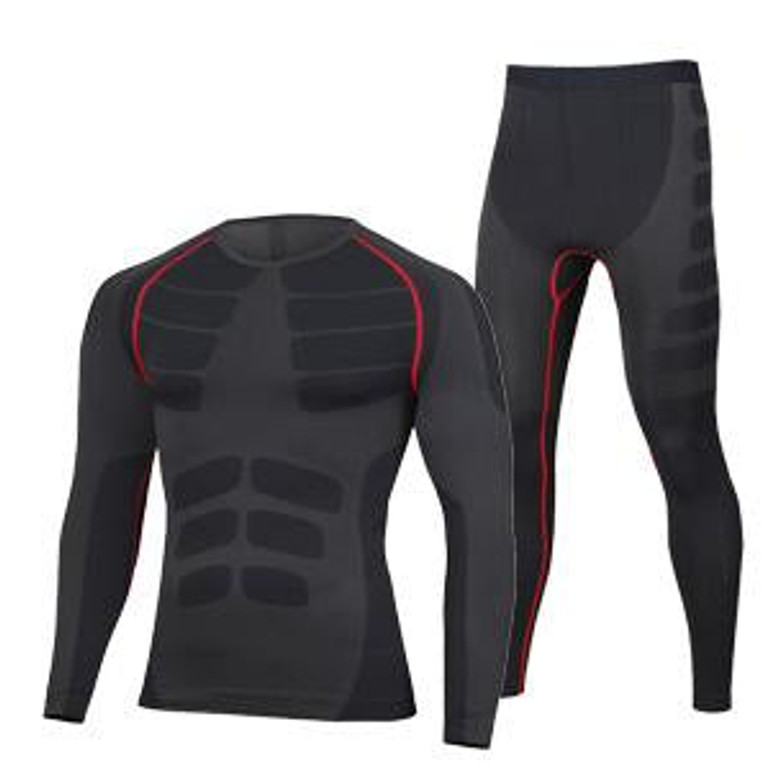 2017 Winter Thermal Underwear Sets Men Brand Quick Dry Anti-microbial Stretch Men's Thermo Underwear Male Warm Long Johns HI-Q