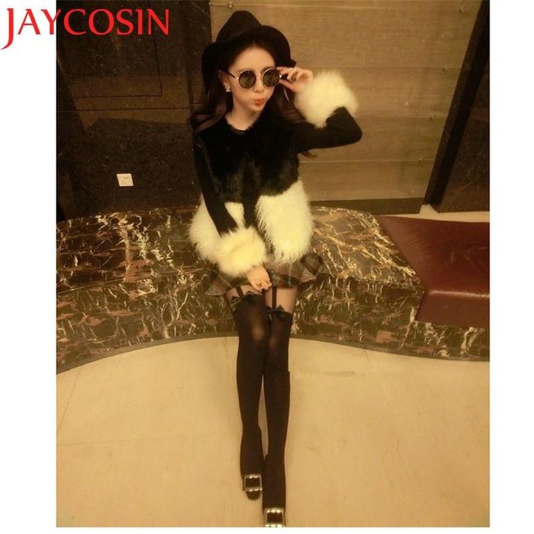 JAYCOSIN New Fashion Women Vintage Tights Bow Pantyhose Tattoo Mock Bow Suspender Sheer Stockings Drop Shipping