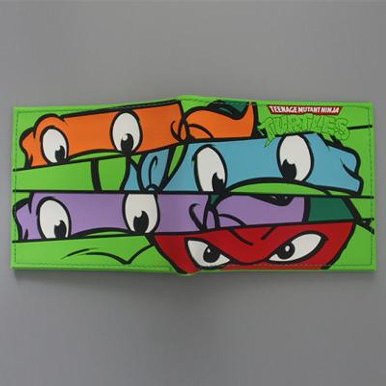 Japanese Cartoon Wallet Short Leather TMNT Wallet Tortoise Movie Purse Men Bifold Green Wallet For Teenager Boys Girls Game Bag Japanese Cartoon Wallet Short Leather TMNT Wallet Tortoise Movie Purse Men Bifold Green Wallet For Teenager Boys Girls Game Bag