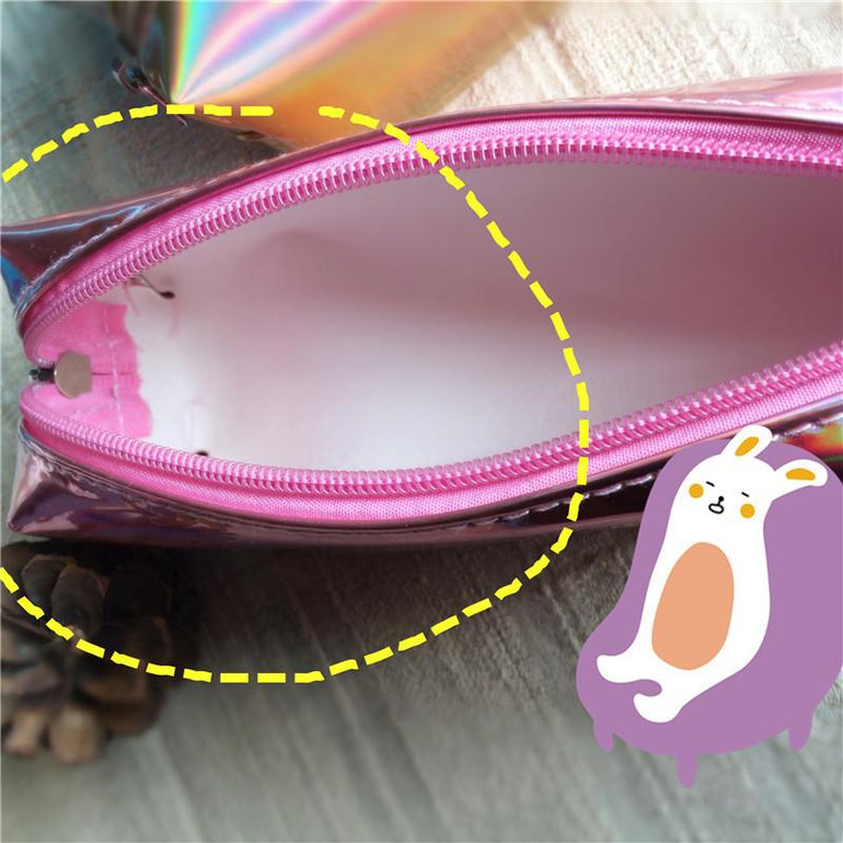 Fashion Cosmetic Bag Women Make-up Cases Hologram Laser Cosmetic Cases Holographic Leather Storage Pouch Lady Makeup Organizers