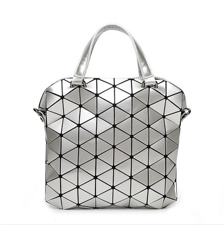 Bao bao women pearl bag laser sac bags Diamond Lattice Tote geometry Quilted shoulder bag Foldable handbags &amp; Crossbody bag