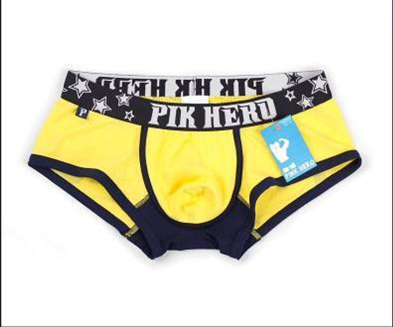 Pink Heroes 4pcs/lot Men Boxers Underwear Waist Printing Of Cotton Boxer Men Underwear Sexy Fashion Mens Underwear Shorts Boxer