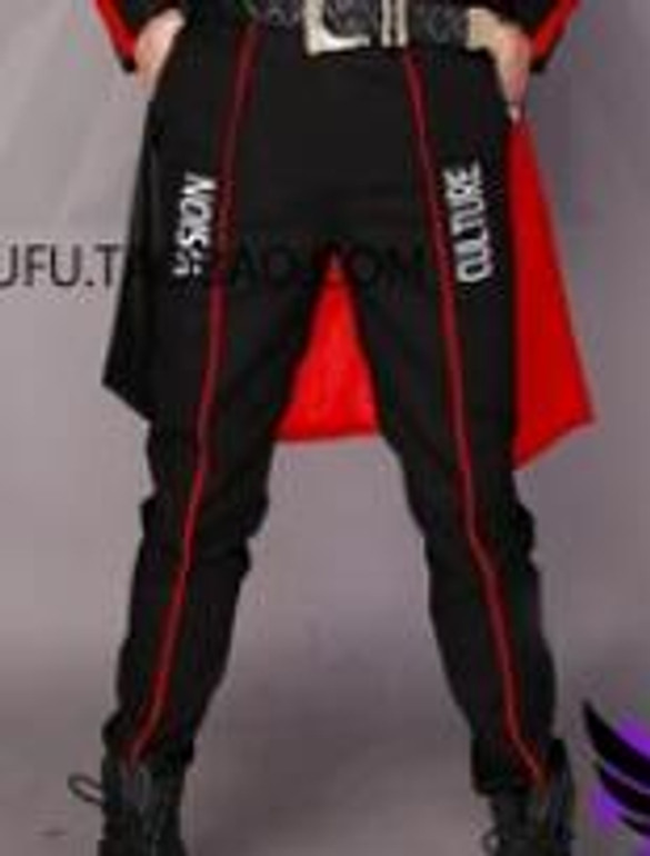 Newest Bigbang Stage Show Coat MEN Singers DJ Fashion Slim Red White Letter Long Suit Jacket Dress Clothing Costumes S-5XL