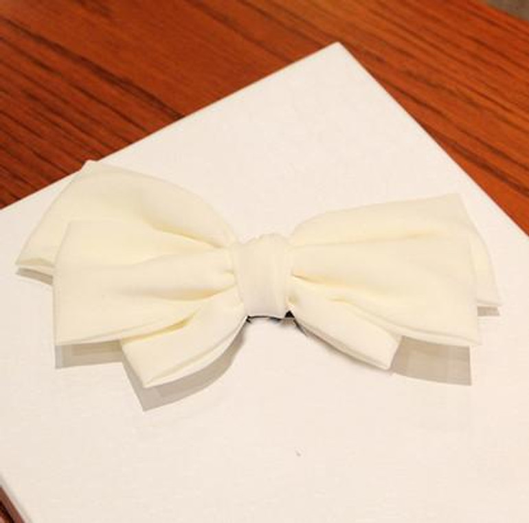 New Arrival Fashion Big Bow Chiffon Hair Clips Barrettes Women Hair Accessories New Arrival Fashion Big Bow Chiffon Hair Clips Barrettes Women Hair Accessories