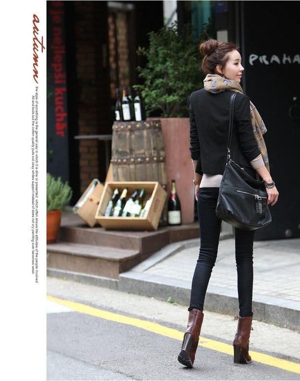 New Brand Black Blazer Plus Size Women Blazers and Jackets Slim OL Work Wear Blazer European Style Blaser Feminina blazer women
