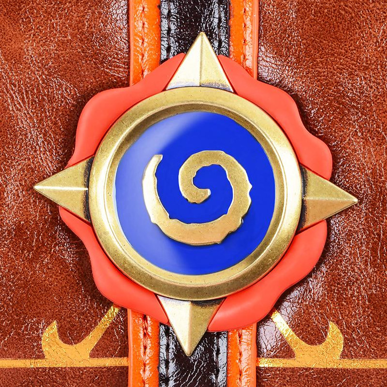 Hearthstone 3D Logo Wallet Hearth Of The Stone Wallet Three Folds Genuine Leather Wallet