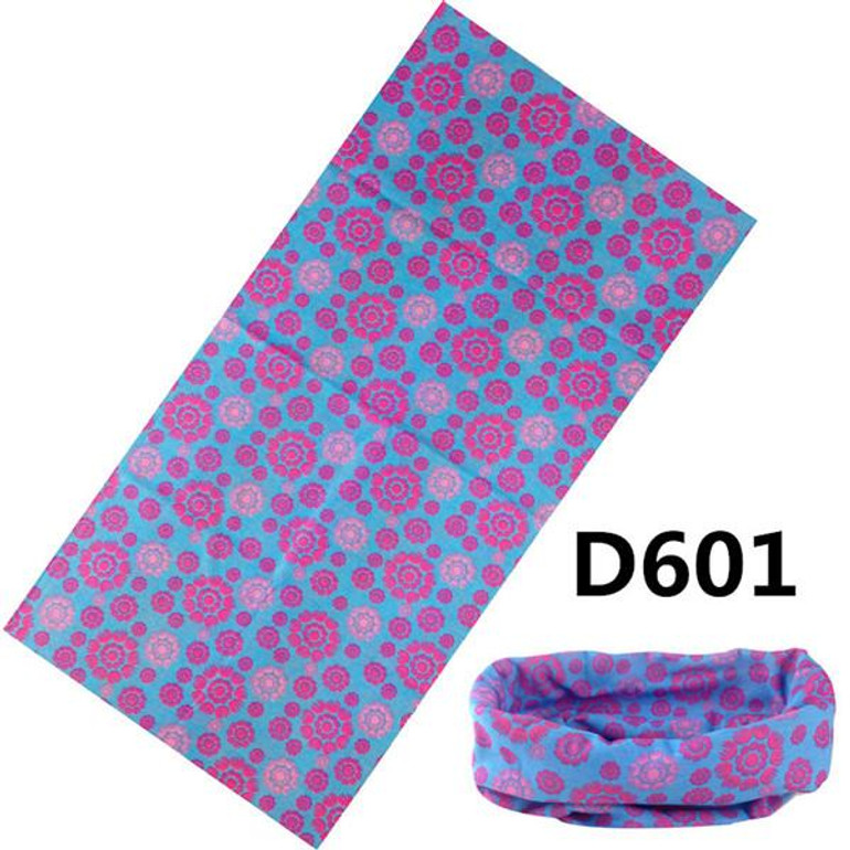 C.gree Seamless Tubular Scarf 25*48cm 100% Polyester Microfiber Multifunctional Print Bandana Scarf Bike Tube Headband