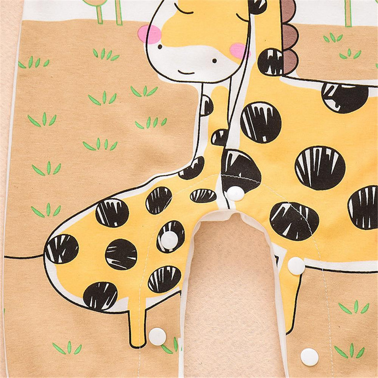 Baby Giraffe Cartoon Printed Long Sleeve Romper Buy Baby Clothes Wholesale Baby Giraffe Cartoon Printed Long Sleeve Romper Buy Baby Clothes Wholesale