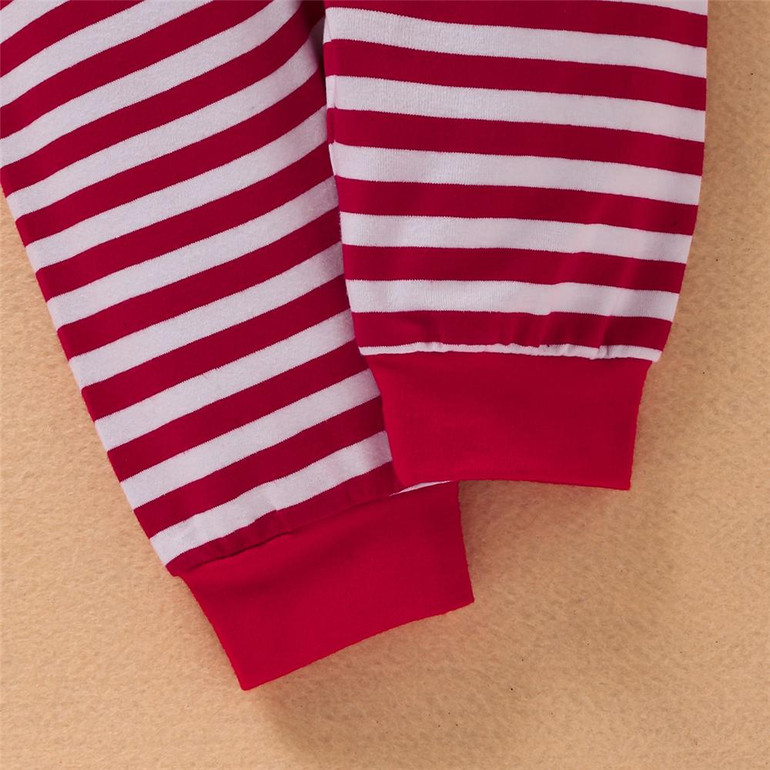 Baby Boys Stripe Letter Romper & Pants & Hat Baby Boutique Wholesale