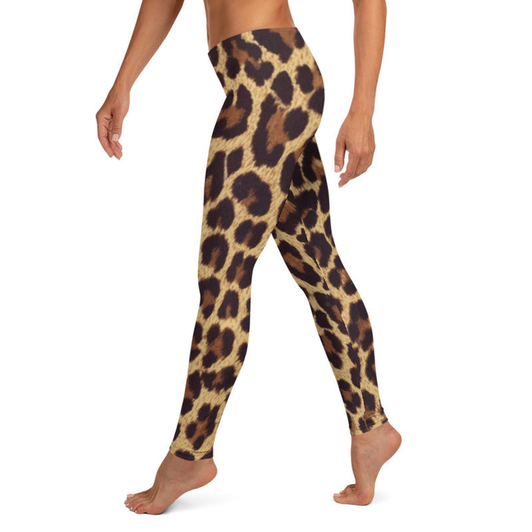 Leopard Animal Print leggings Capris and Shorts