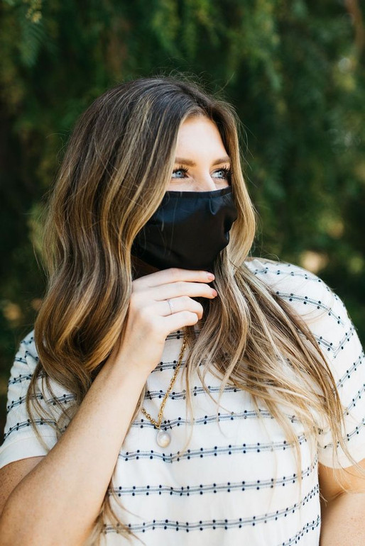 Starburst Satin Face Mask