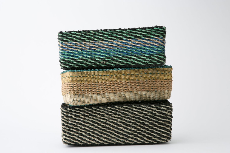 All Purpose Storage Tray | Golden brown + Natural