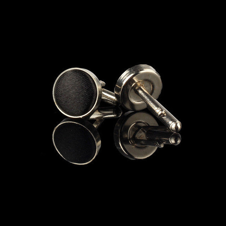 Any occasion Round Cloth Cufflinks