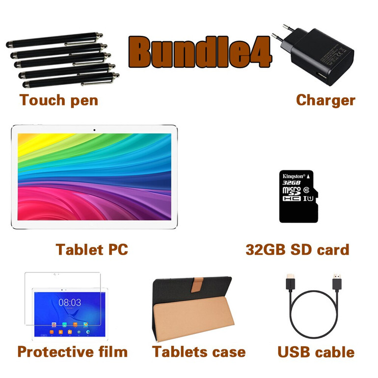 White Tablets Teclast P80X 4G Tablet Android 9.0 Netbook Phablet Tablets 8 inch 1280 x 800 SC9863A Octa Core 2GB RAM 32GB ROM