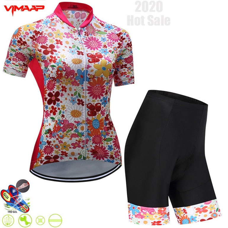 New Women Pro Cycling short sleeve Jersey Set Summer Breathable Sports Suit MTB Bike Clothing Female Bicycle Clothes Casual Wear New Women Pro Cycling short sleeve Jersey Set Summer Breathable Sports Suit MTB Bike Clothing Female Bicycle Clothes Casual Wear