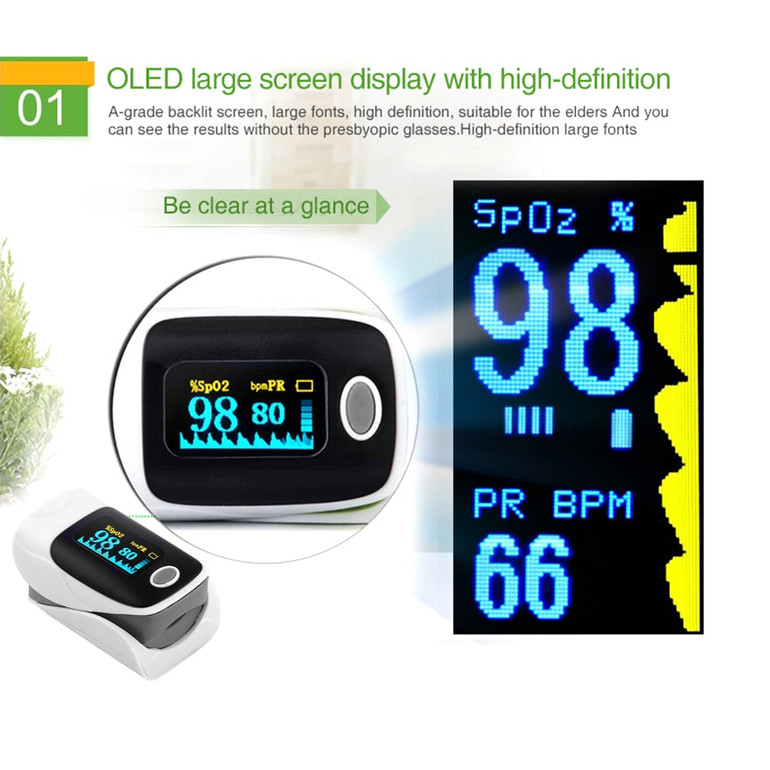Pulse Oximeter CE/ISO Approved 50% Off - Limited Stock