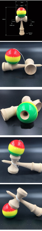 Wooden Kendama Strings Professional Japanese Ball Toys