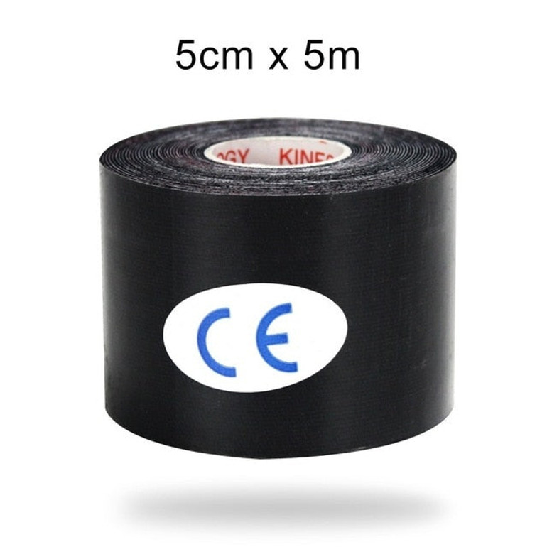 Safety Muscle Pain Relief Elastic Tape Athletic Recovery Kneepad