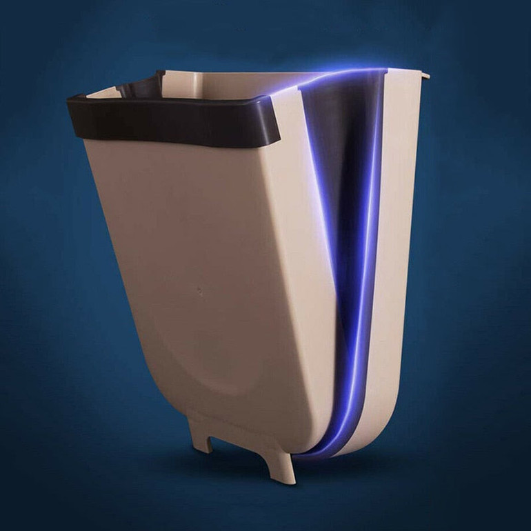 Wall Mounted Folding Waste Kitchen Bin